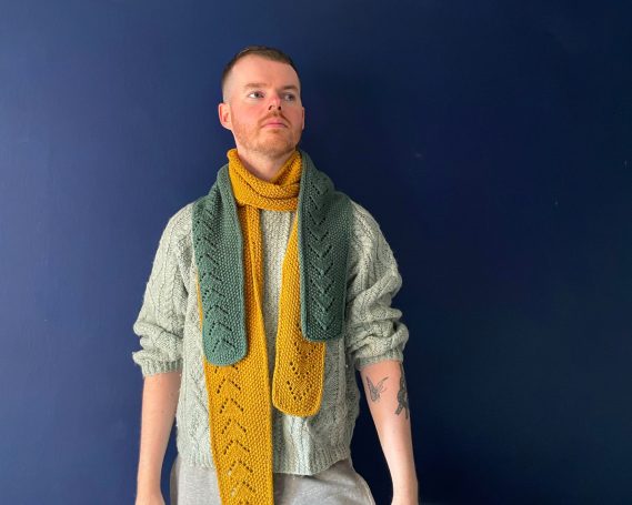 Fast Forward scarf by George Cullen